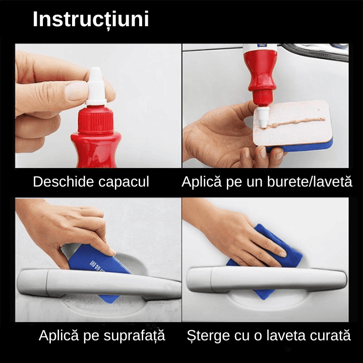 Gel corector de zgârieturi auto